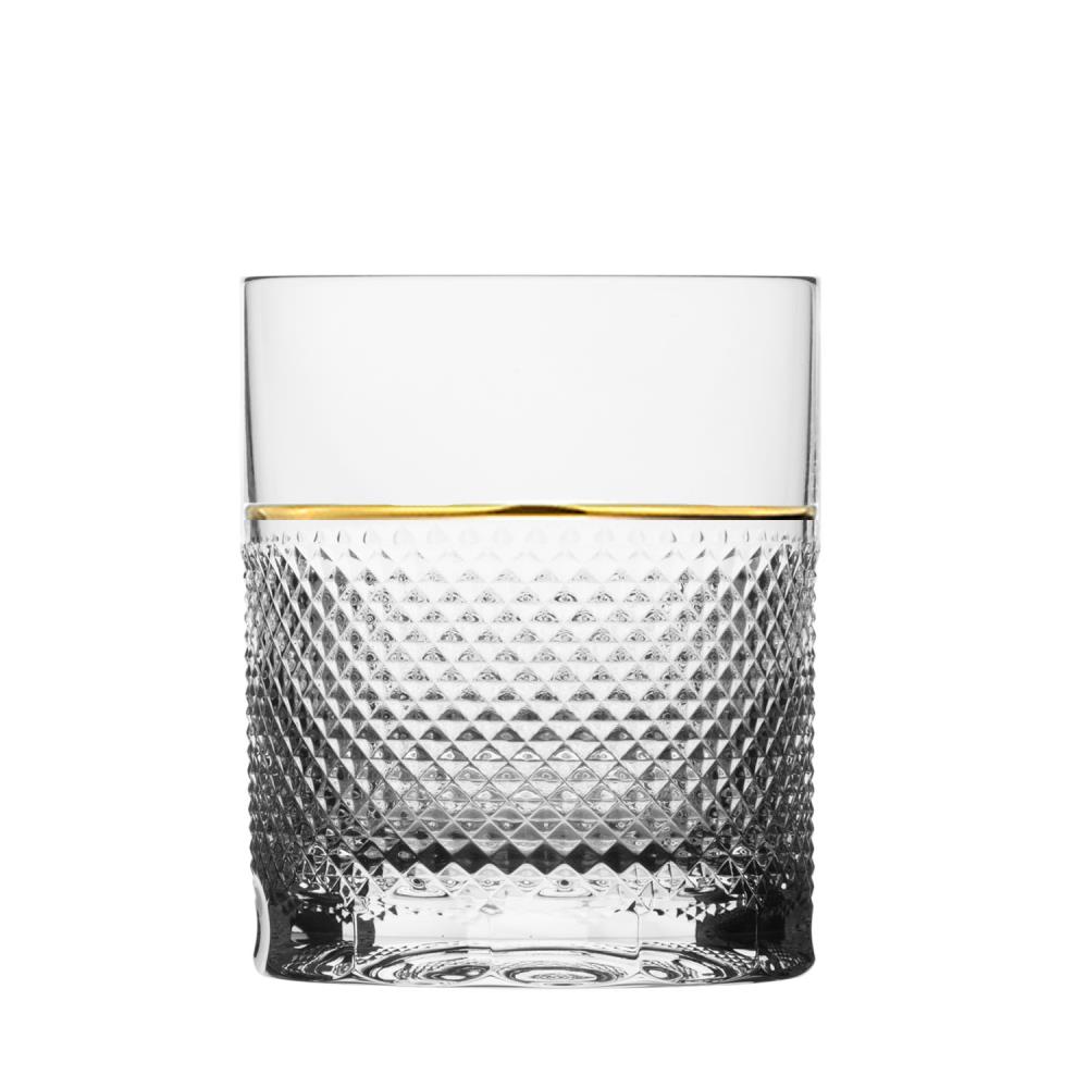 Whiskyglas Kristall Oxford Gold Raia (10 cm)