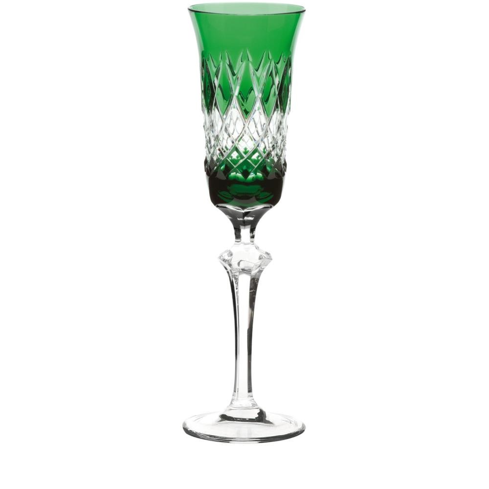 Sektglas Kristall Venedig rubin (26,2 cm)